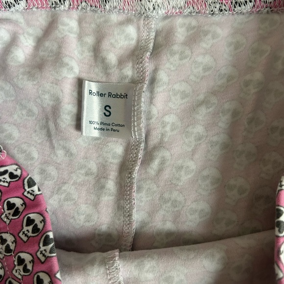 Roller Rabbit Pink and White Pajama Set - Picture 10 of 10